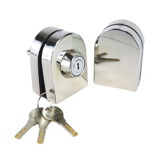 Cerrad. Cuad. vidrio  vidrio llave broche