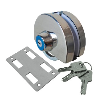 Cerr.(Redonda) vidrio-pared llave-broche