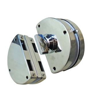 Cerr. (Redonda) vidrio-vidrio. Llave-Broche