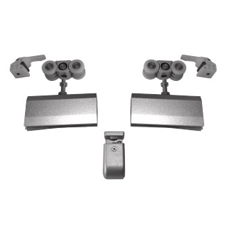 Kit corredizo placa 120mm (sin corte)