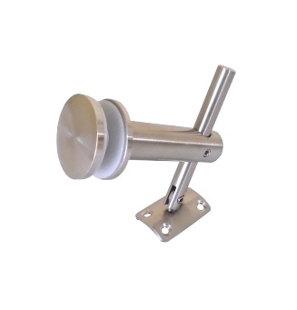 Sop. ajustable tubo a vidrio  _ recto