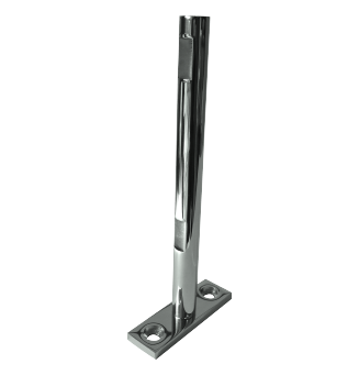 Varilla de 5/8 con Base Cuadrada 25*80*5mm. Longitud 186mm