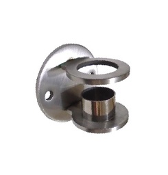 [C631_381] Base poste lateral redondo