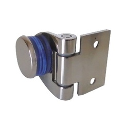 [B370] Bisagra circular pared a vidrio 90 °50mm