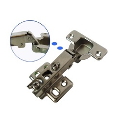 [B_RE_F850K] Bisagra RECTA Cubre 100% canto