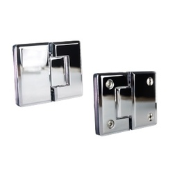 [B111] Bisagra vidrio a vidrio a180º