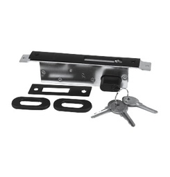 [K500_NEG] Cerradura pico loro puerta aluminio