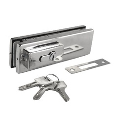 [A4250_304_B] Cerradura rectangular pestillo recto