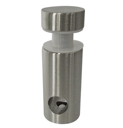 [C6124_13_SATIN] Cilindro Punto Fijo 25 mm F 1/2 Satinado