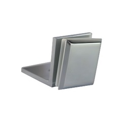 [B251] Clip cuadrado pared vidrio a 90º