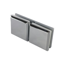 [B254] Clip cuadrado unión  vidrios  a 180º (corte)