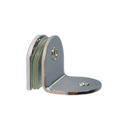 [B258] Clip media luna pared vidrio a 90º