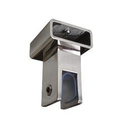 [B569] Conect. tubo 10*30m a vidrio " T " Horiz.