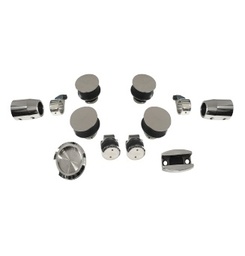 [A607S_COM] Kit corredizo comercial 55mm 4 rodam.