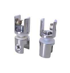 [D302] Sopor. repisa doble vidrio Cilindro