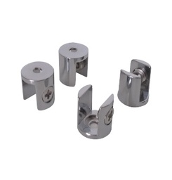 [D300] Sopor. repisa pared/vidrio Cilindro