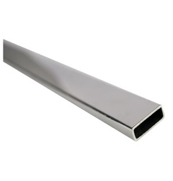 [A593-1] Tubo rectangular brillante ESPEJO